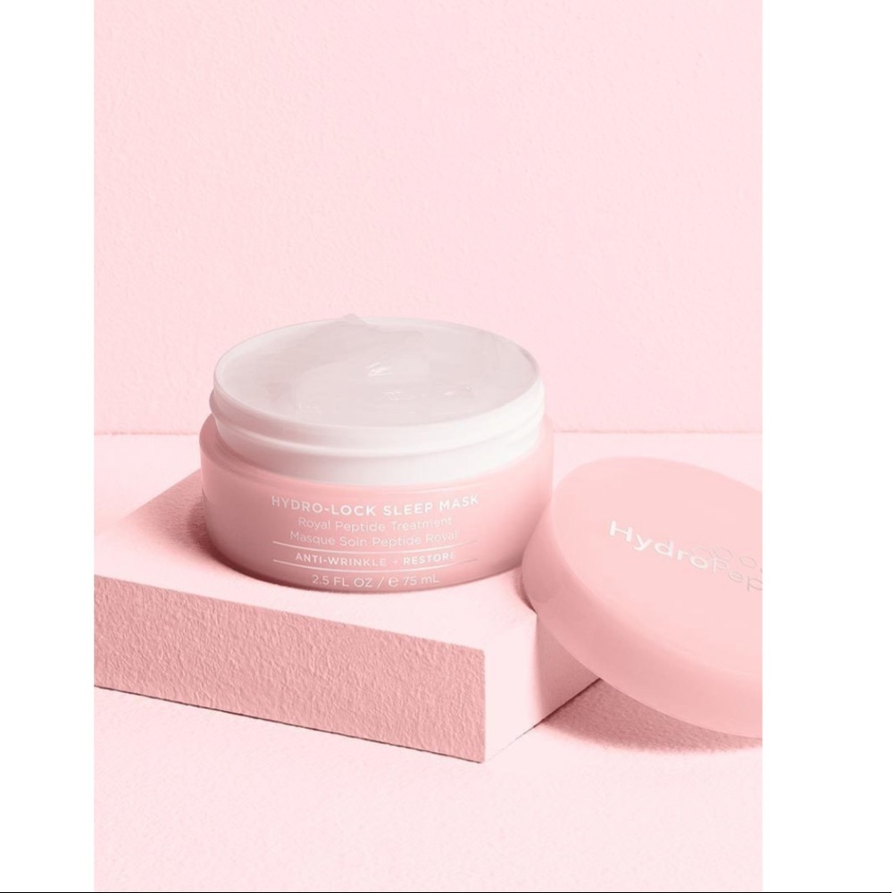 Hydropeptide sleep mask